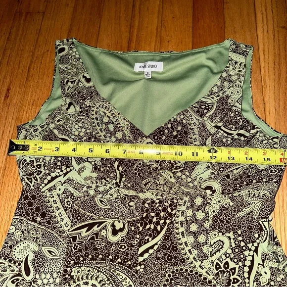 Jones Studio Paisley stretchy dress - Picture 4 of 4